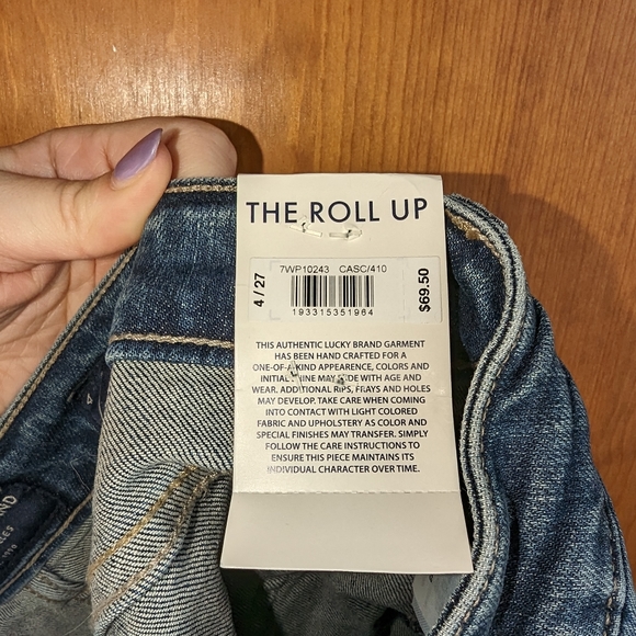 Lucky Brand "The Roll Up" style shorts - Picture 6 of 7